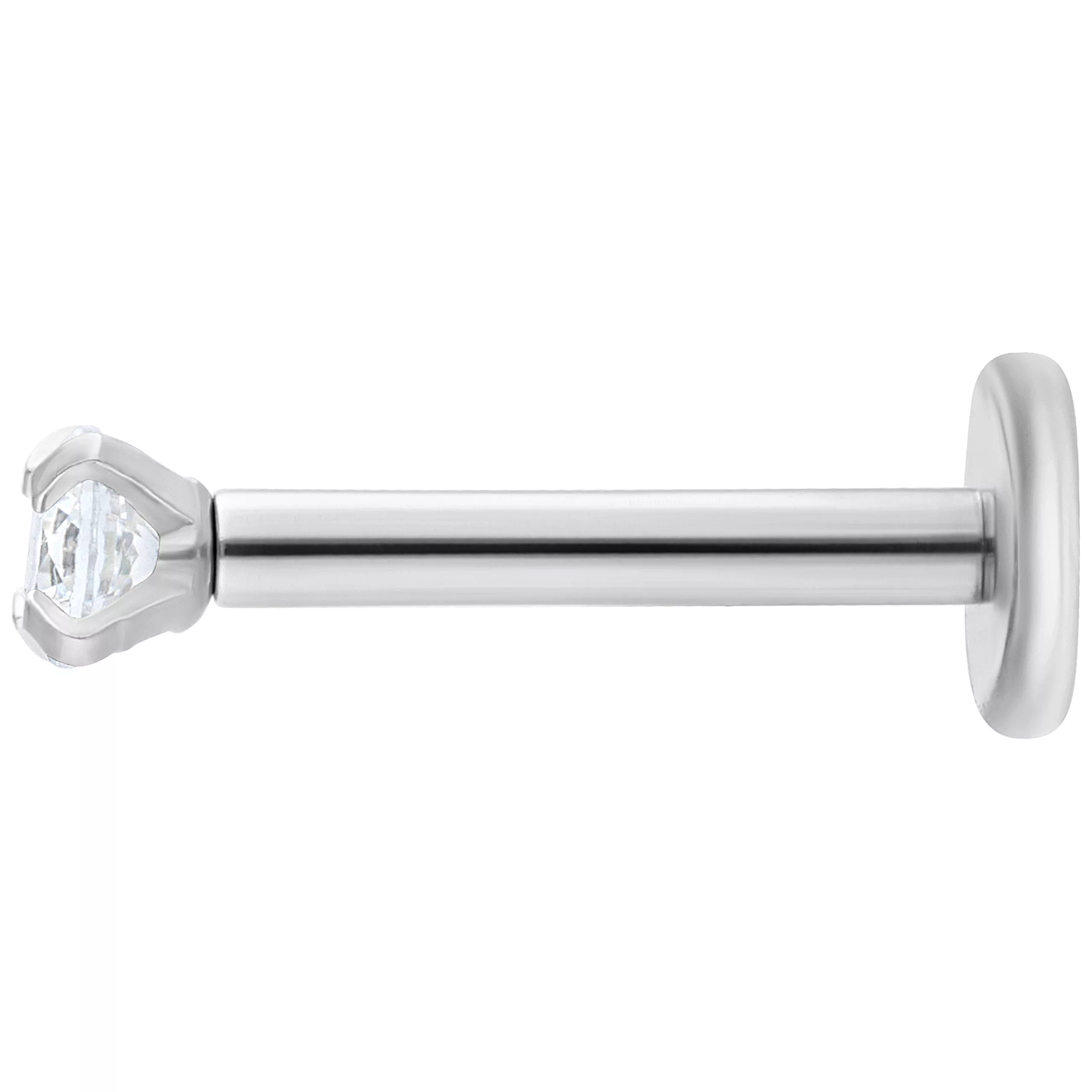 Round Crystal Internally Labret Round Crystal Internally Labret
