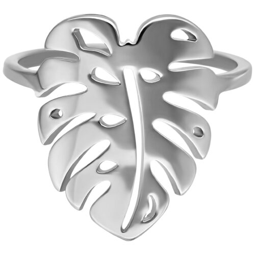 Monstera Leaf Ring