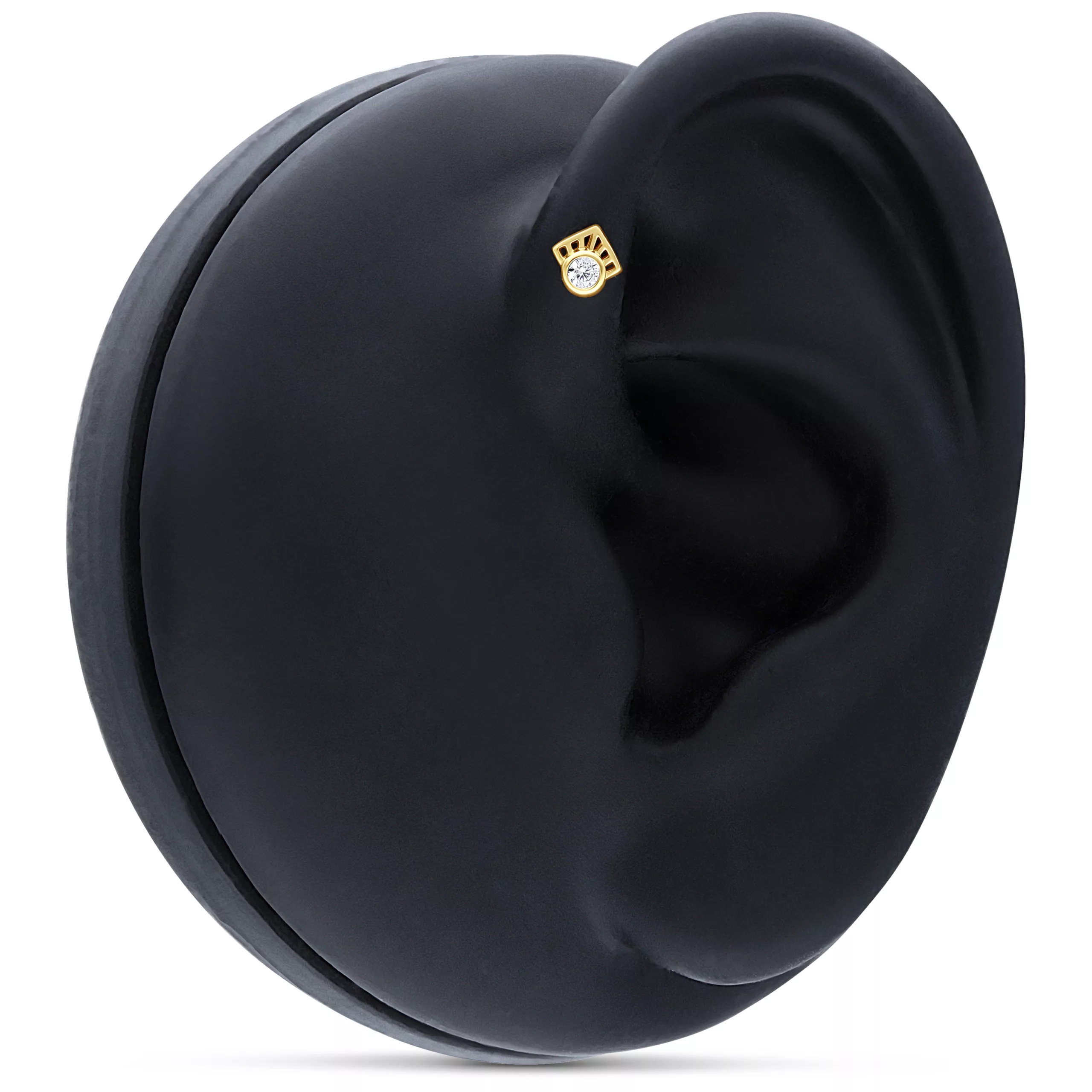 Internally Edgy Attachment 14k Internally Edgy Attachment 14k