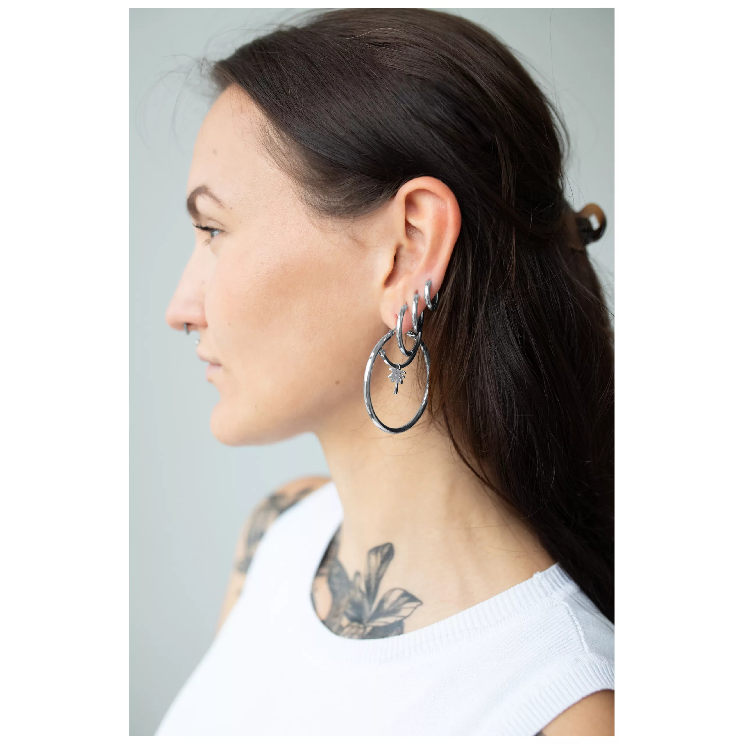 Basic Hoops with Hinge 45 MM Basic Hoops with Hinge 45 MM