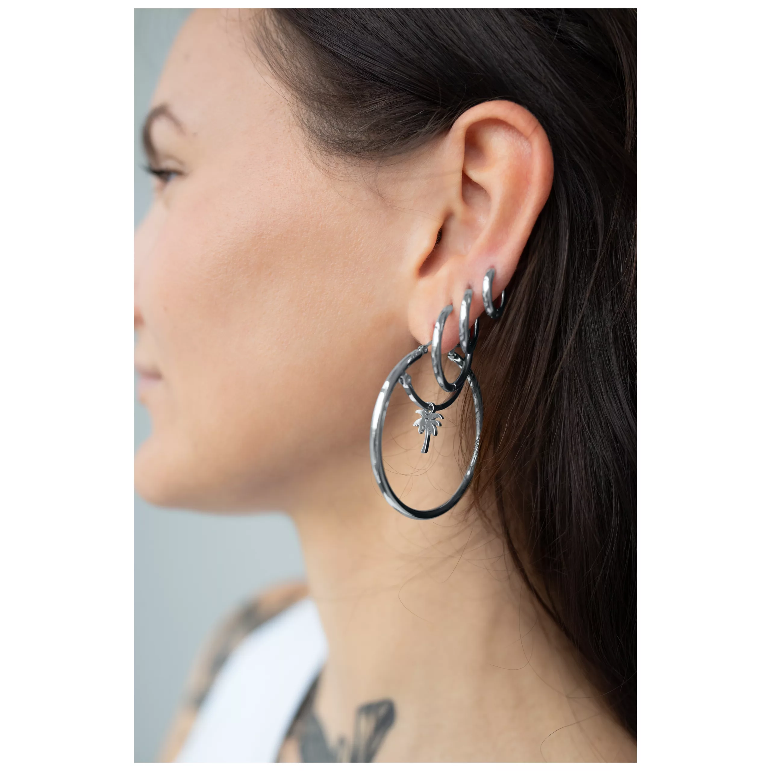 Basic Hoops with Hinge 45 MM Basic Hoops with Hinge 45 MM