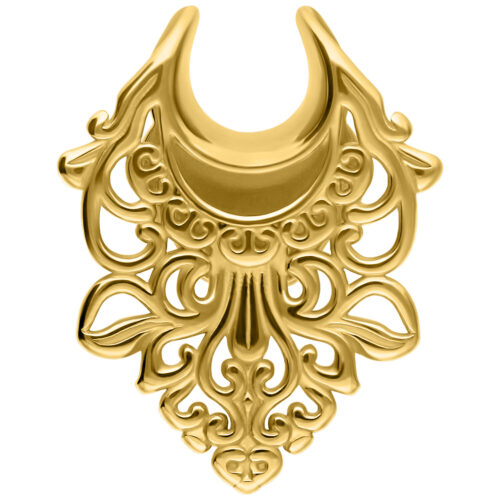 Dilatatori Ear Saddle Baroque Acciaio