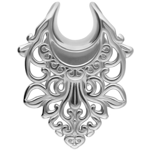 Dilatatori Ear Saddle Baroque Acciaio