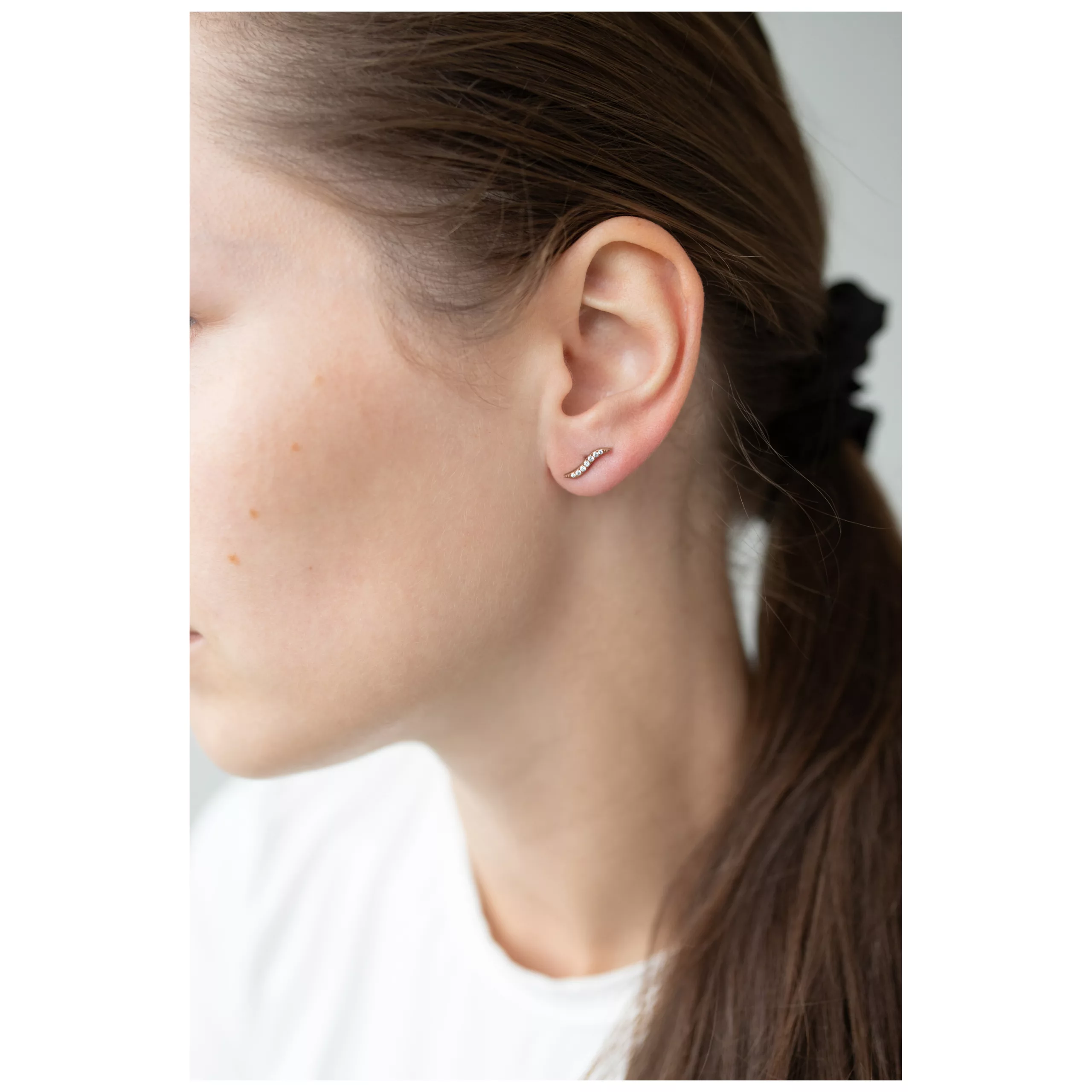 Set Crystals Earstuds Set Crystals Earstuds