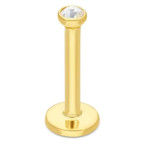 18k Gold Jewelled Labret