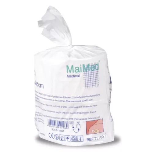 MaiMed - 4 x 5 cm, unsterile Zellstofftupfer