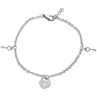 Little Key Lock Bracelet