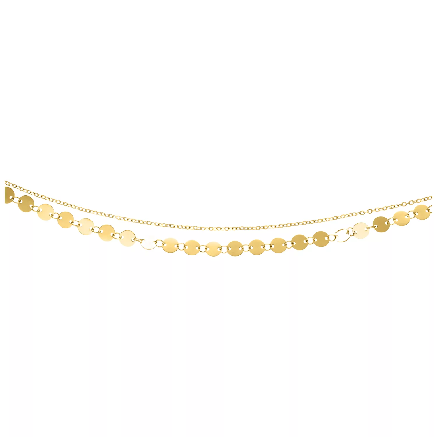 Multilayer Dangling Ankle Chain Multilayer Dangling Ankle Chain