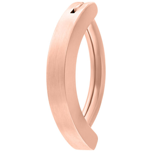 Clicker ombelico in titanio - Oro rosa