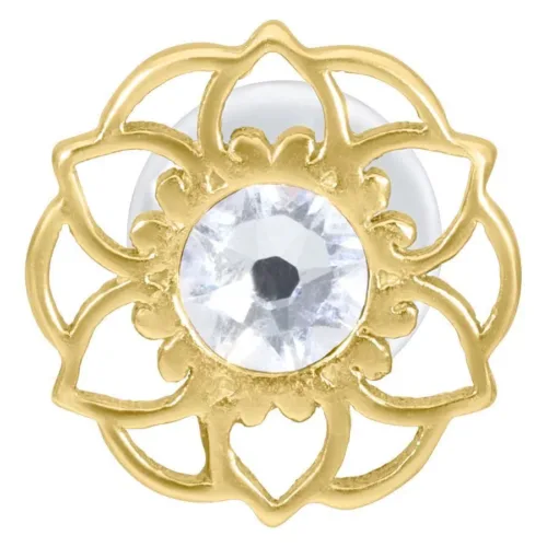 Mandala Flower Push-Fit Labret