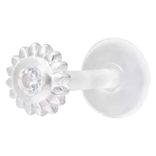 Ice Flower Push-Fit Labret