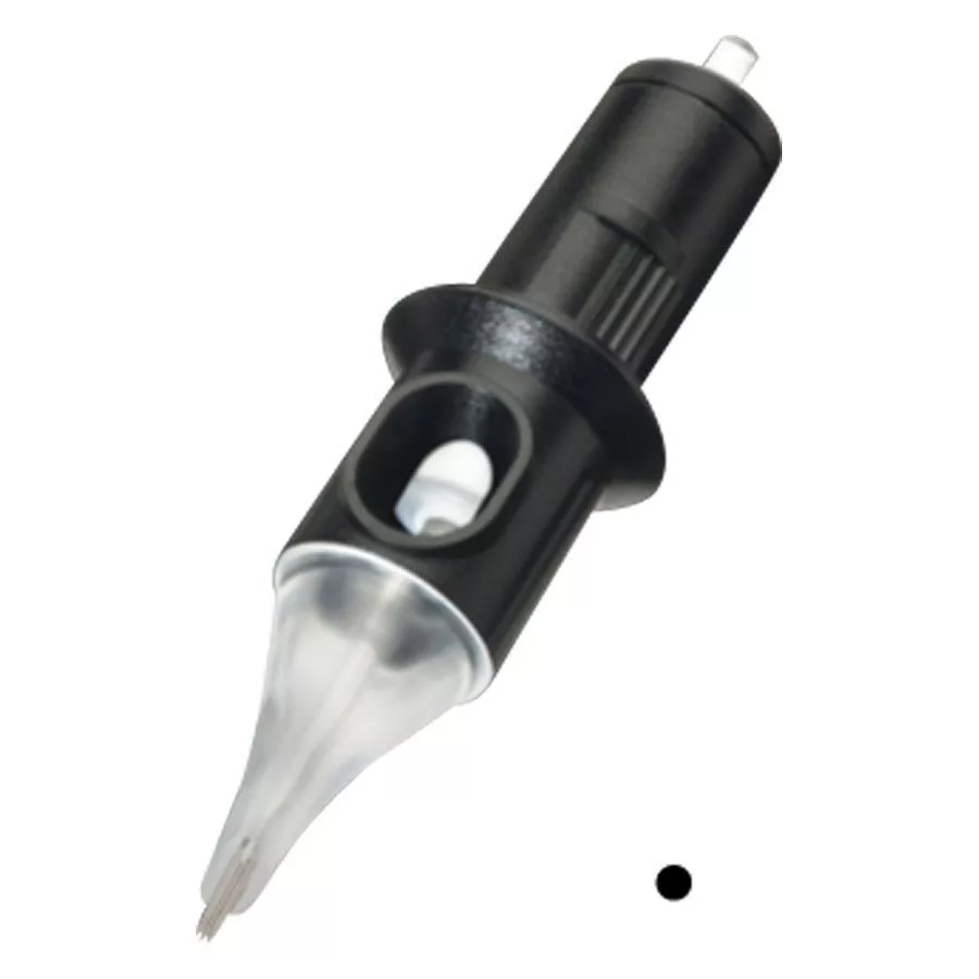 Cheyenne Liner Testina Ago 1 Ago 0.4 mm Testina ago nero Cheyenne Liner con 1 ago, 0.4 mm di spessore su sfondo bianco