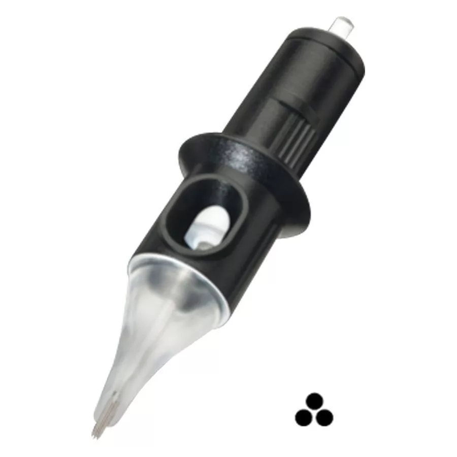 Cheyenne Liner Testine Nere Testina nera Cheyenne Liner con alloggiamento trasparente su sfondo bianco