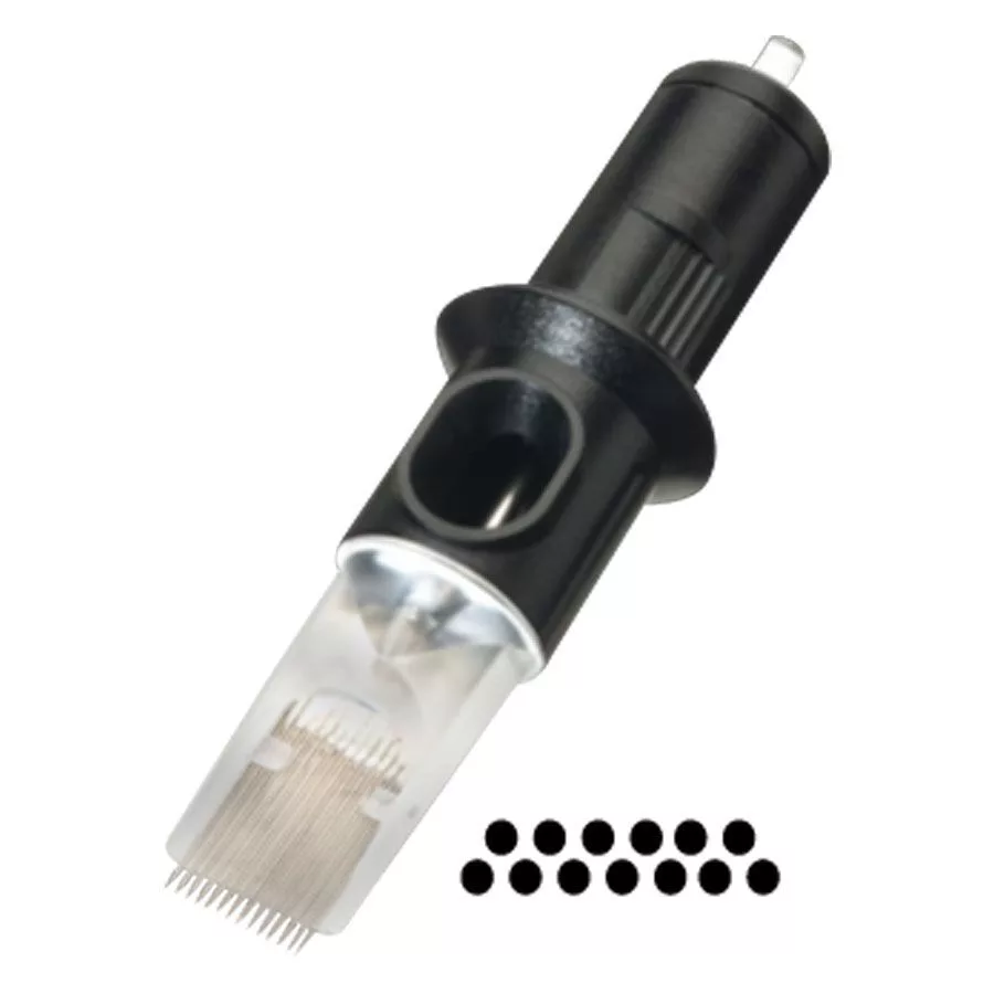 Cheyenne Magnum Testine Ago 10 pz Testina ago nera Cheyenne con involucro trasparente, 10 pz