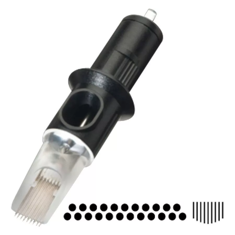 Testina dell'ago Cheyenne Magnum Soft Edge su sfondo bianco