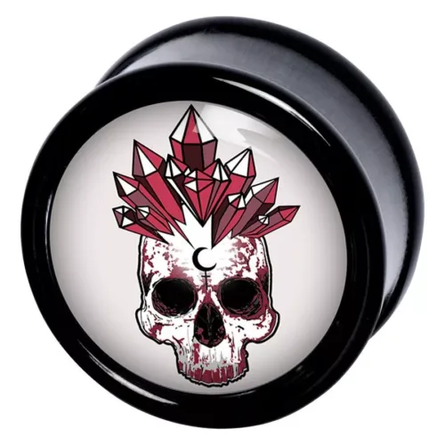 Skull Pentagram Plug