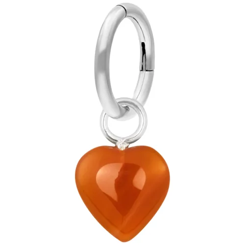 Stone Heart Belly Ring