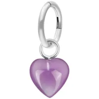 Stone Heart Belly Ring