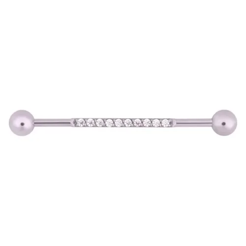 Crystal Industrial Barbell