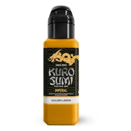 Kuro Sumi Imperial Golden Lemon Tattoo Ink