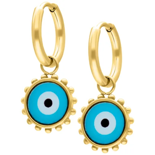 Little Nazar Eye Hoops