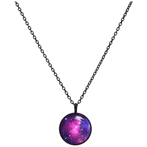 Pink Galaxy Necklace