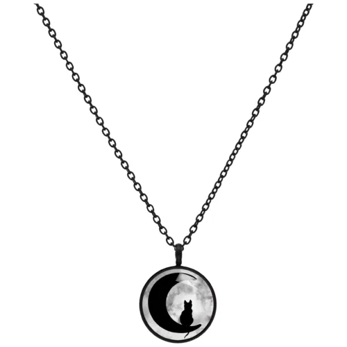 Moonlight Cat Necklace