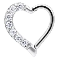 Crystal Heart Ring