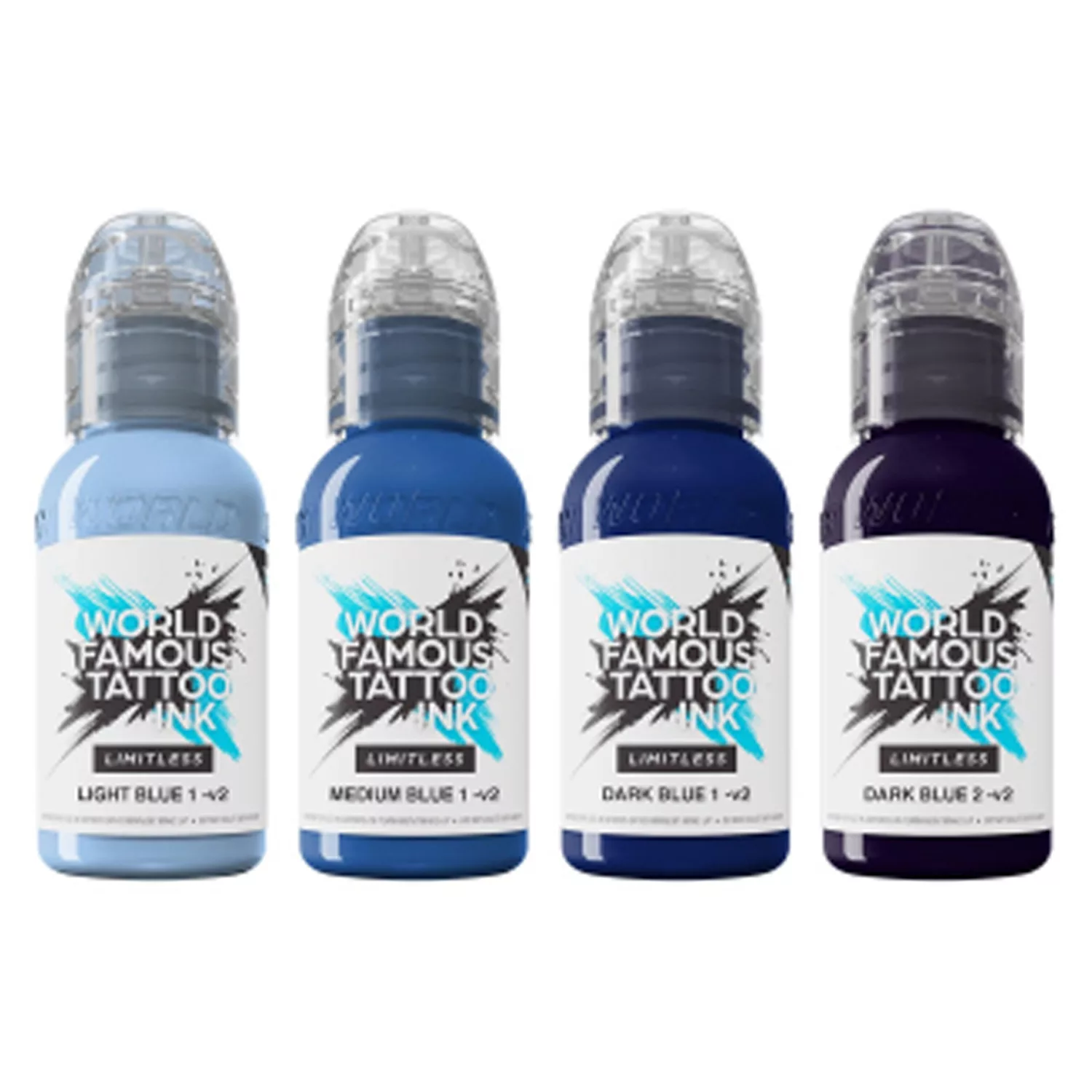 World Famous Ink - Shades Of Blue Collection Set World Famous Ink - Shades Of Blue Collection Set