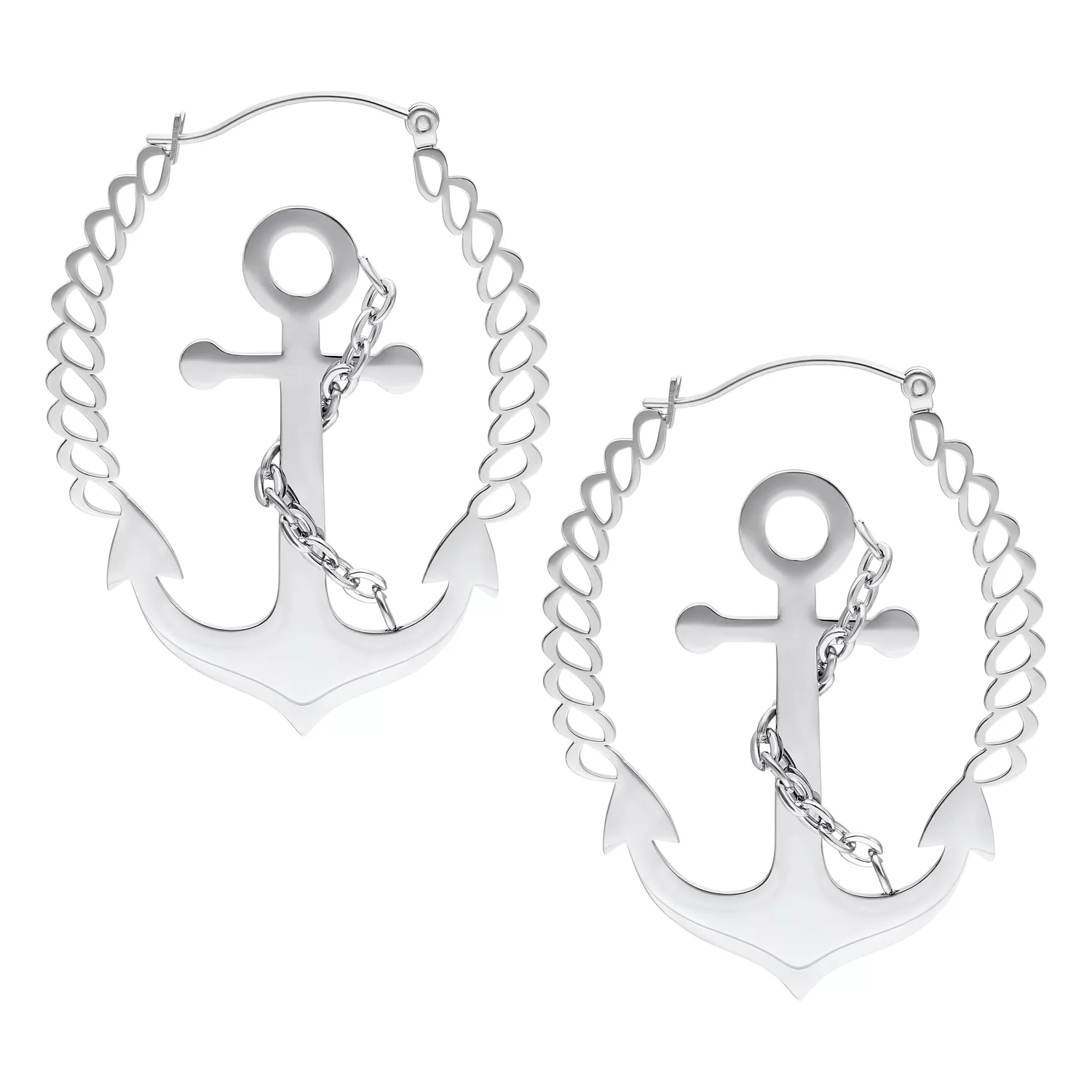 Chain Anchor Hoops Chain Anchor Hoops