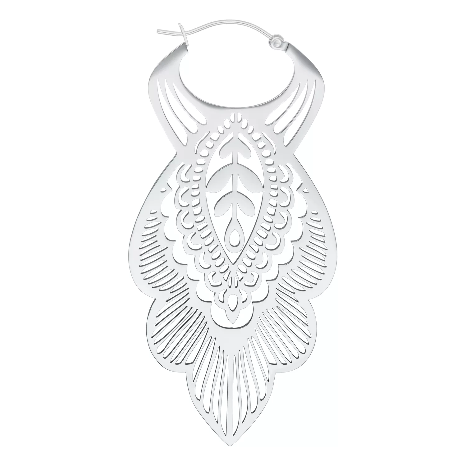 Mandala Leaf Hoops Mandala Leaf Hoops