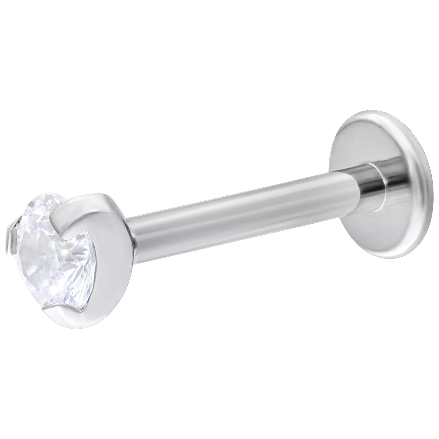 Single Crystal Push-Fit Labret Single Crystal Push-Fit Labret