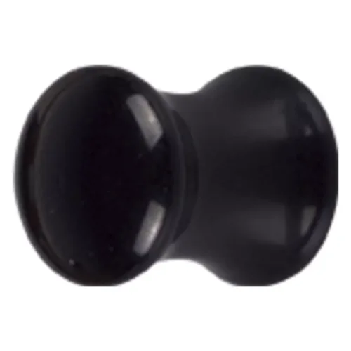 Black Acryl Flared Plug