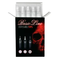 Basic Line - Disposable Clear Long Tip Flat