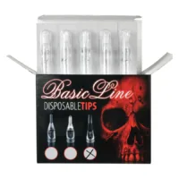 Basic Line - Disposable Clear Short Tip Flat
