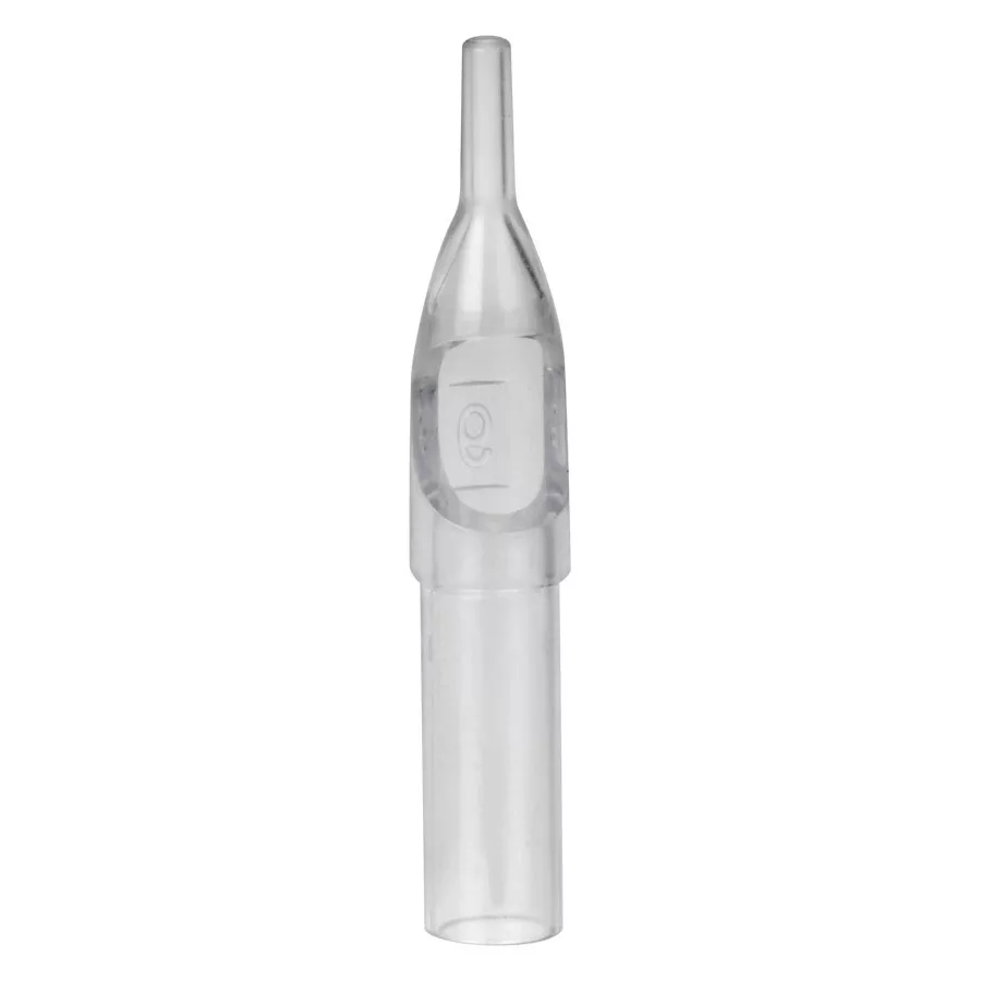 Basic Line - Disposable Clear Short Tip Round
