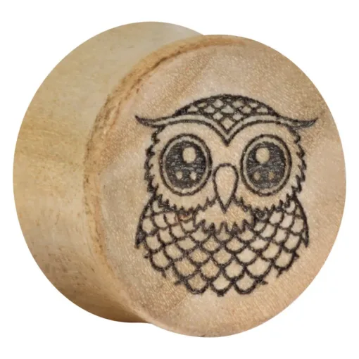 Earganic® - Cute Owl on Crocodile