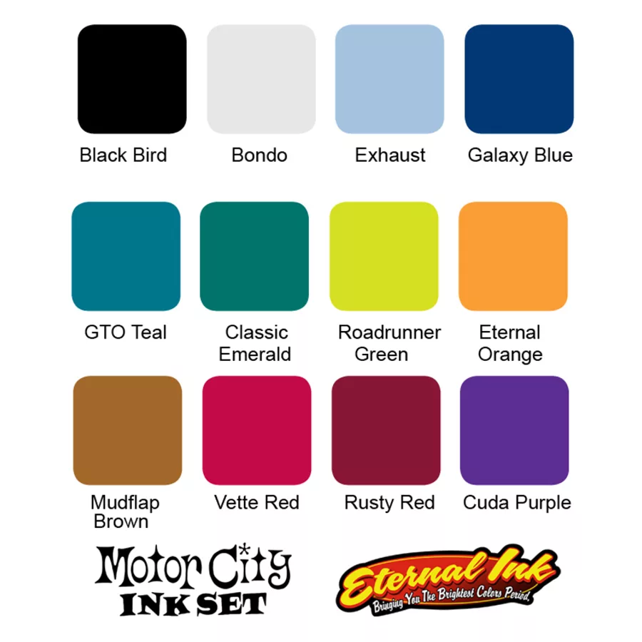 Motor City Ink Set