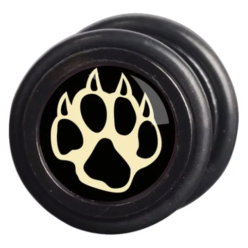 Steel Blackline® - Pawprint right