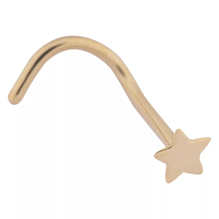 Flat Gold Star 750 Gold