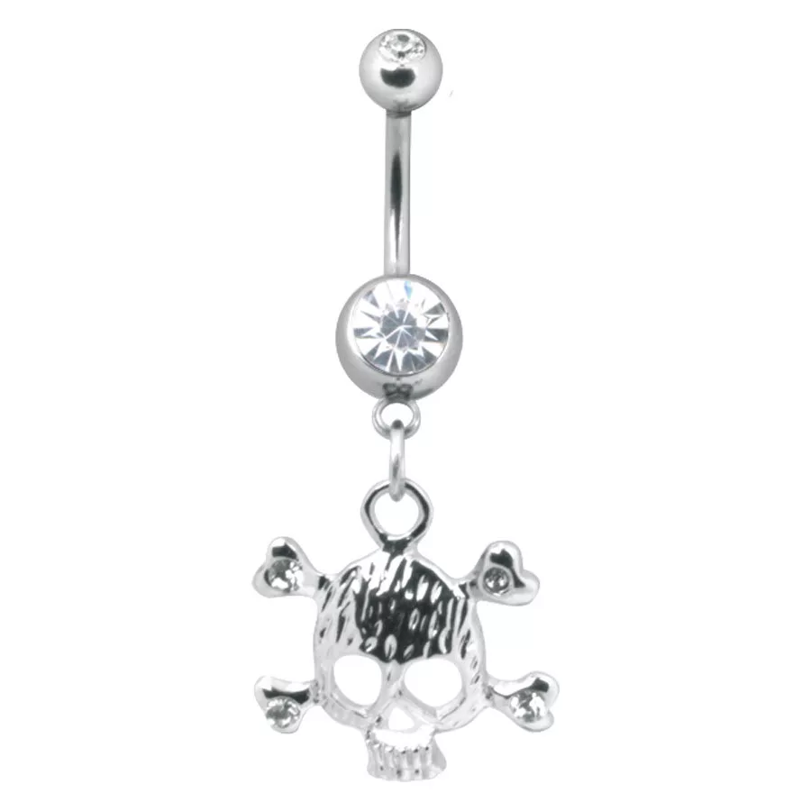 Jewelled Hanging Skull