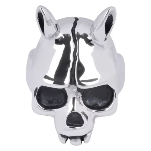 Steel Basicline® Skull Ring