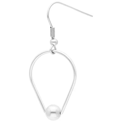 Teardrop-Ring Earrings