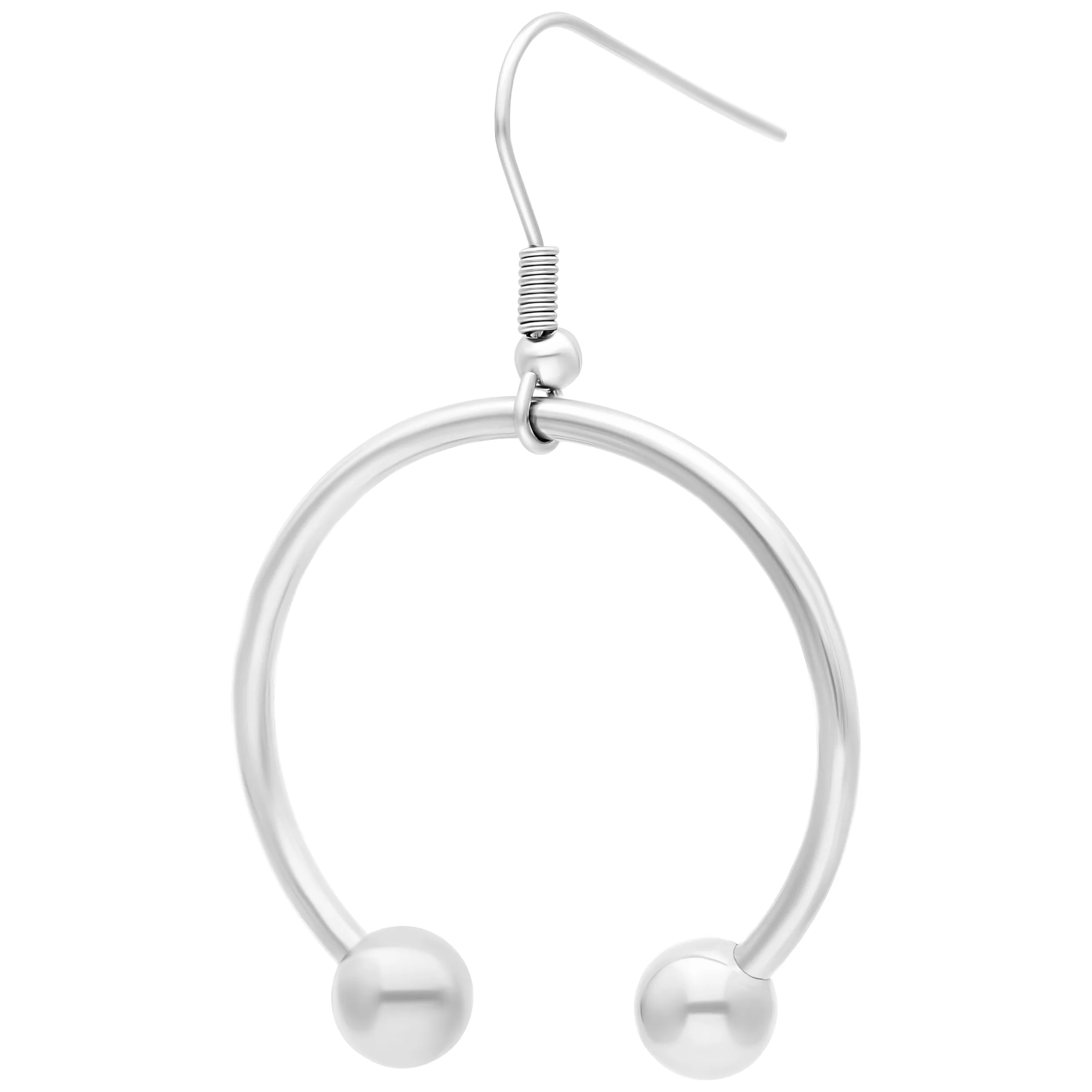 Circular Barbell Earrings Circular Barbell Earrings