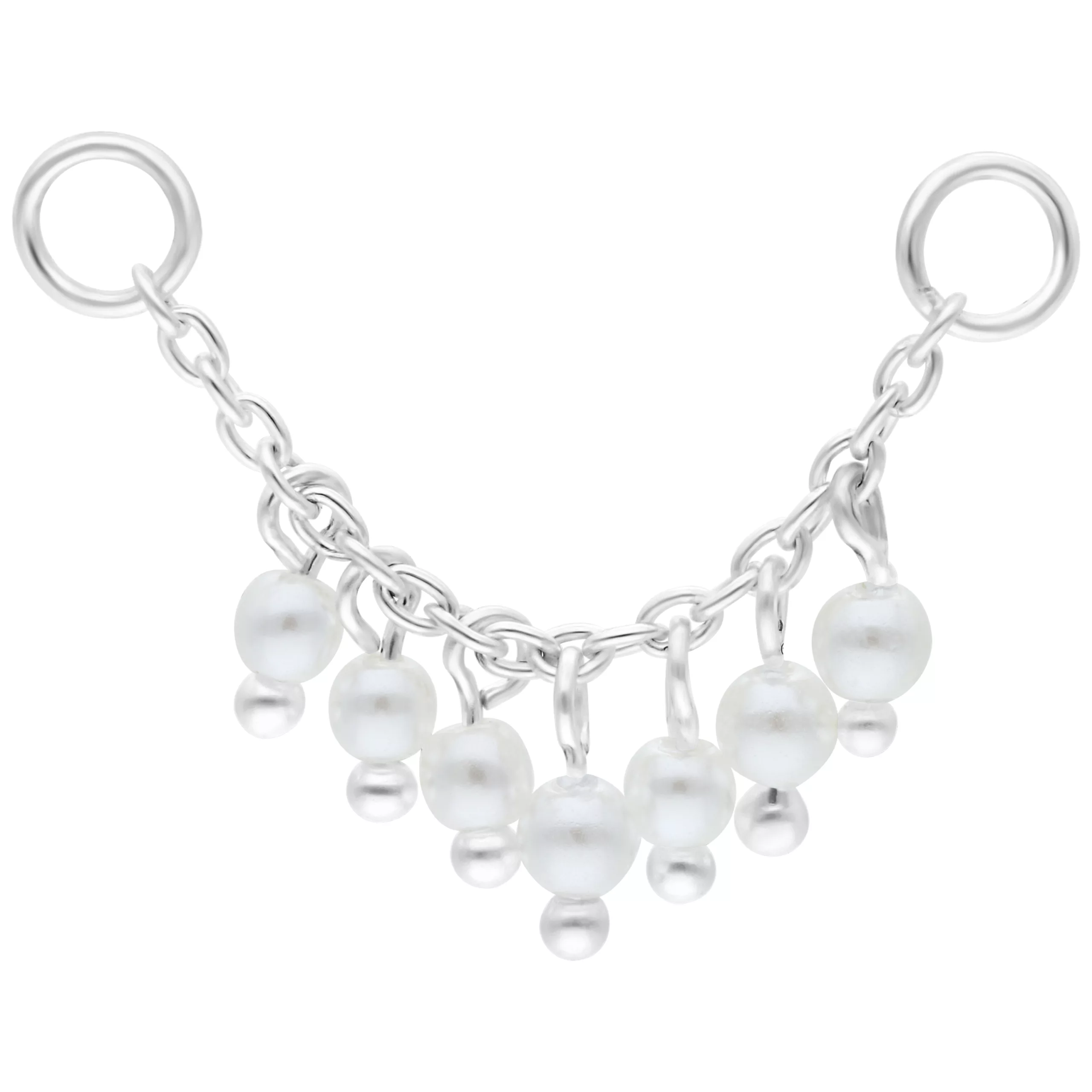 Little Pearls Piercing Connection Chain Little Pearls Piercing Connection Chain