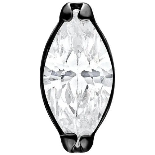 Push Fit Oval Crystal Attachment