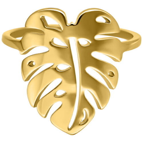 Monstera Leaf Ring