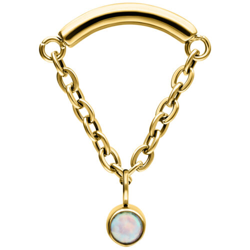 Opal Hidden Helix Push Fit Attachment - Oro