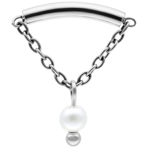 Pearl Hidden Helix Push Fit Attachment
