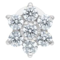 Crystal Flower Screwing Labret Crystal Flower Screwing Labret